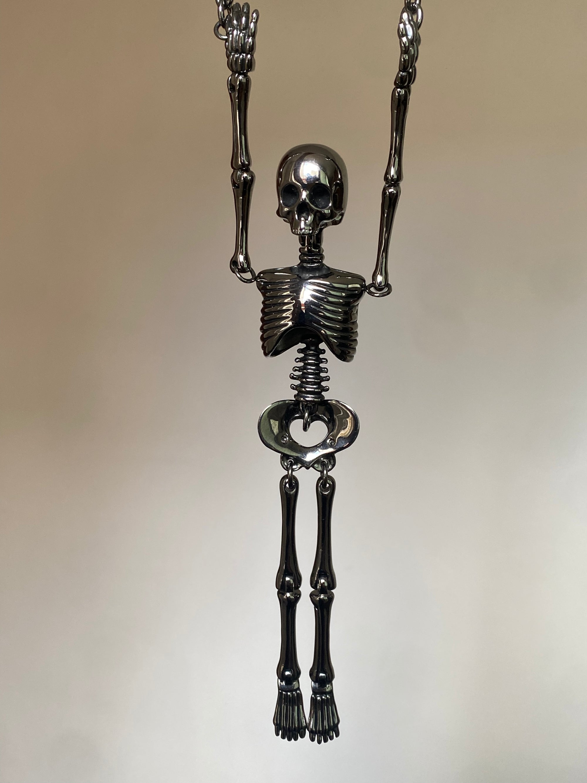 F&F Exclusive Giant Skeleton Necklace