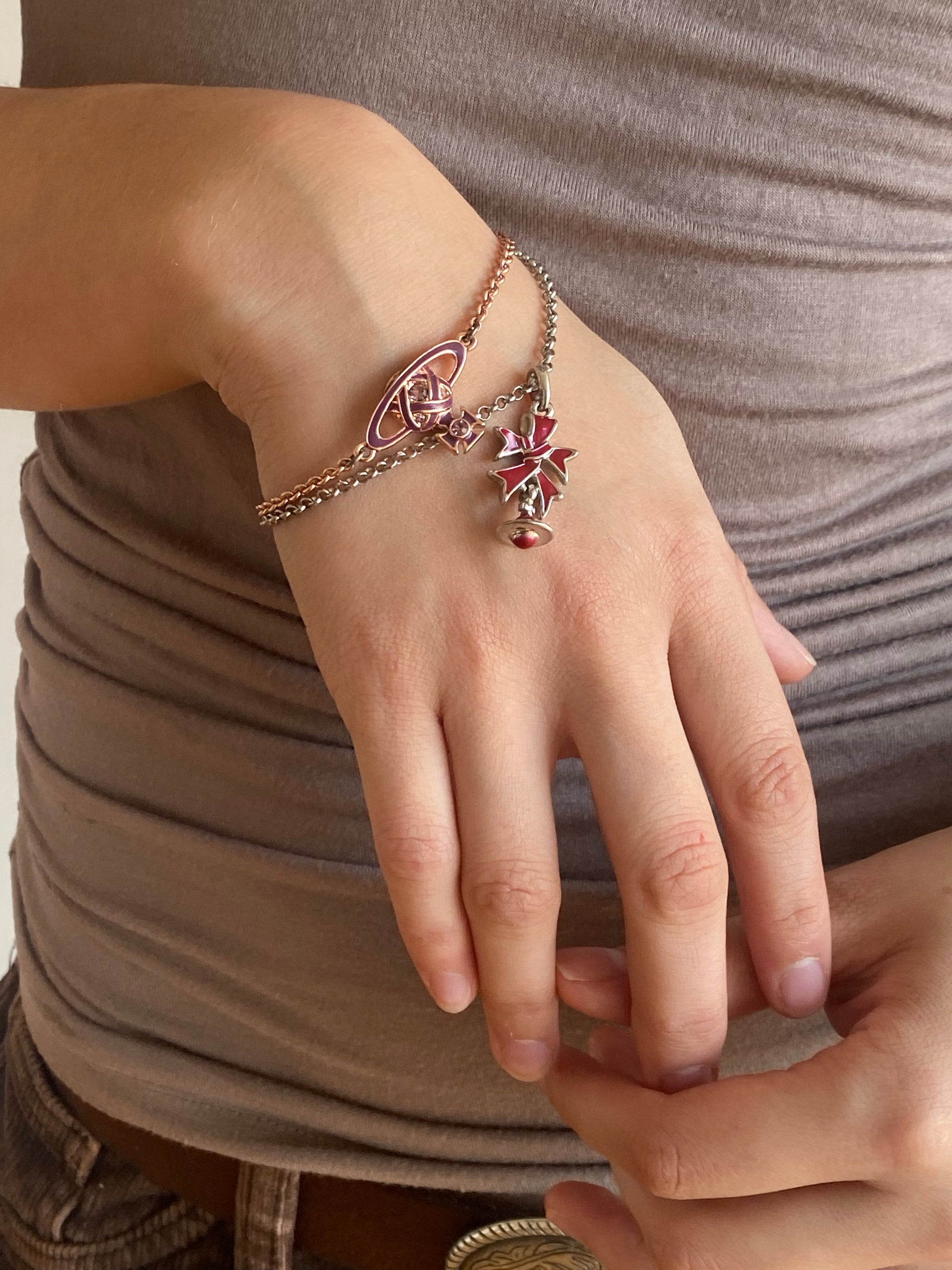 3D Ribbon Orb Bracelet
